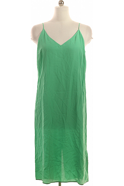 dámská košilka zelená saténová Velikost 42 | Unimoda | obrázek 2