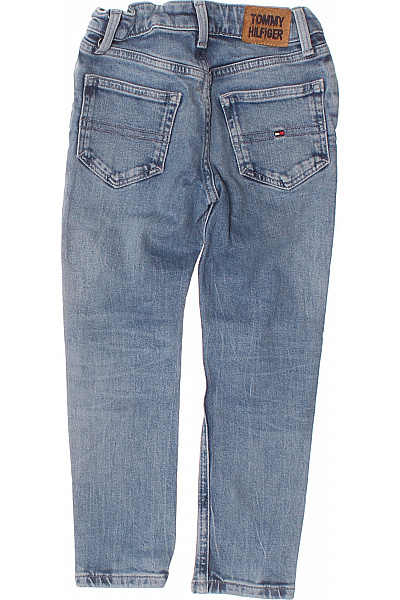 TOMMY HILFIGER Dětské chlapecké modré rifle s dírami Vel. 110 | TOMMY HILFIGER | obrázek 3