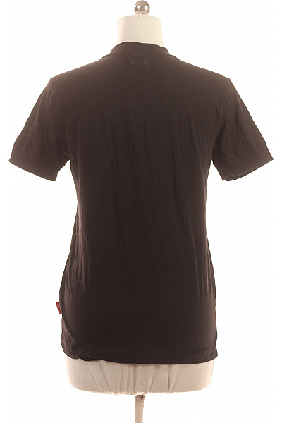 JOOP! Dámské bavlněné černé tričko basic s krátkým rukávem jednobarevné Velikost M | JOOP! | obrázek 3