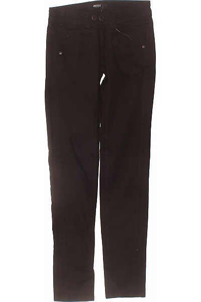 OBJECT Dámské černé Strečové Skinny Džíny Slim Fit Vel. 32