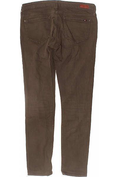 TOMMY HILFIGER Dámské bavlněné strečové skinny džíny hnědé úzké kapsy Vel. 31/32 | TOMMY HILFIGER | obrázek 2