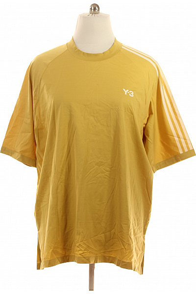 Dámské bavlněné žluté tričko oversize s krátkým rukávem sportovní Velikost 2XL | Unimoda | obrázek 2