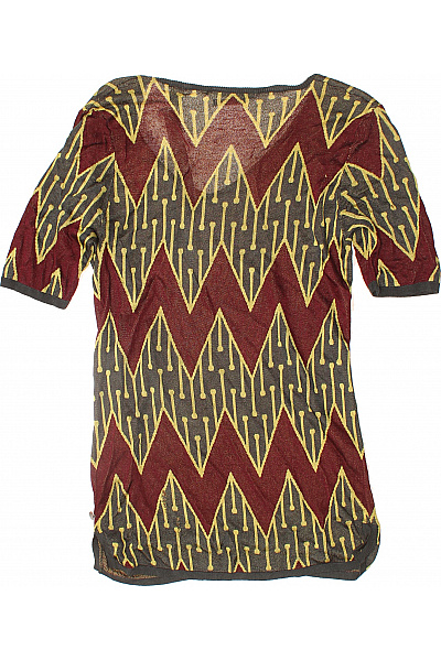 Scotch & Soda Dámská pletená halenka s krátkým rukávem a výstřihem do V etno Vel. S | Scotch & Soda | obrázek 3