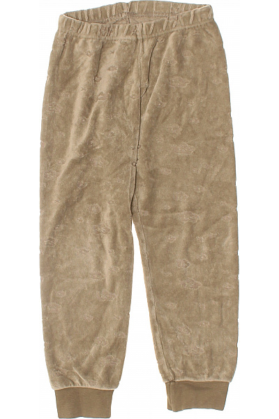 Sanetta Dětská dívčí souprava béžová sametová s potiskem Vel. 116 cm | Sanetta | obrázek 3