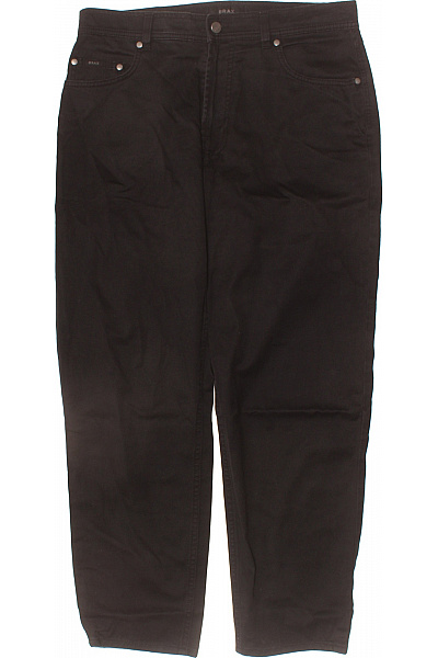 BRAX Dámské černé Džíny S Kapsami Rovné Klasické S Vysokým Pasem Vel. 34