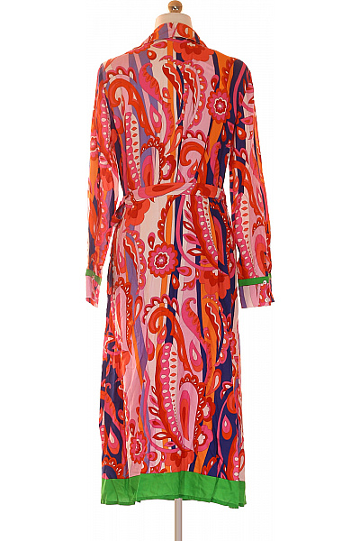 REPLAY Letní zavinovací šaty s dlouhým rukávem a potiskem Velikost S | REPLAY | obrázek 2