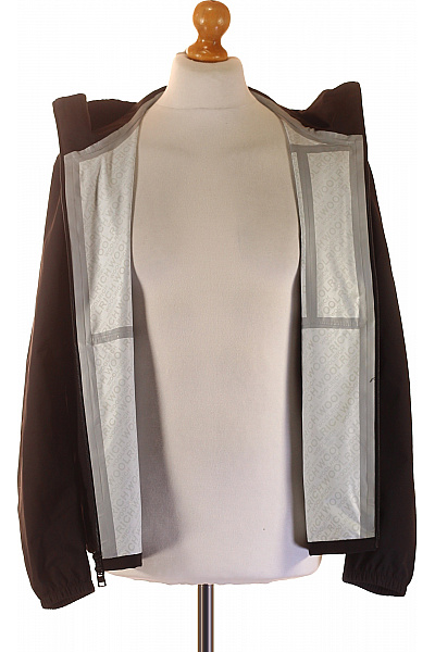 Woolrich Polyesterová lehká sportovní bunda s kapucí černá se zipem Vel. s | Woolrich | obrázek 3