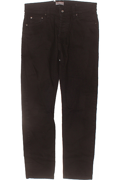 Filippa K. Dámské Bavlněné Džíny Rovné černé S Kapsami Velikost 30/32