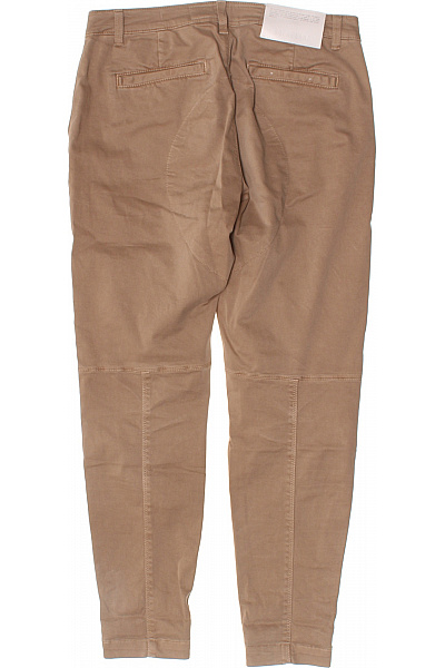 GOLDGARN Dámské bavlněné chino volnočasové pohodlné kalhoty béžové rovné Vel. 29 | GOLDGARN | obrázek 2