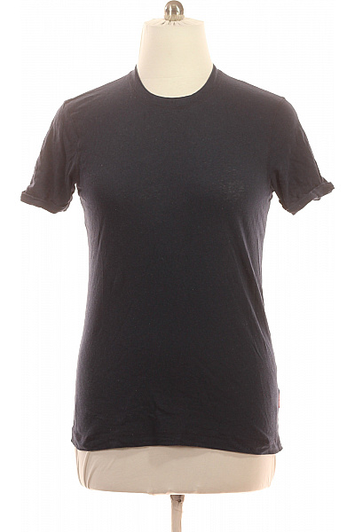 JOOP! Dámské Bavlněné Tričko černé Basic S Krátkým Rukávem A Kulatým Výstřihem Velikost M