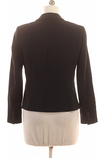 Marks & Spencer Černé vypasované sako elegantní jednořadé s jedním knoflíkem business Vel. 12 | Marks & Spencer | obrázek 3