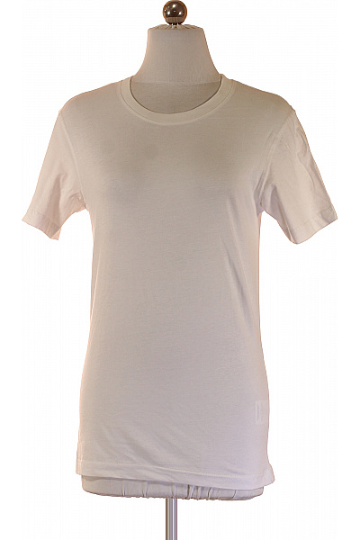 LAWRENCE GREY Dámské tričko s krátkým rukávem bílé bavlněné basic Velikost s | LAWRENCE GREY | obrázek 2