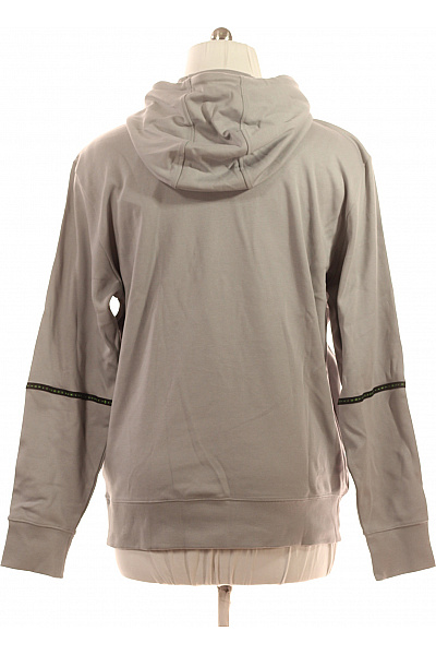 Hugo Boss Pánská šedá mikina s kapucí přes hlavu sportovní streetwear Velikost XL | Hugo Boss | obrázek 2