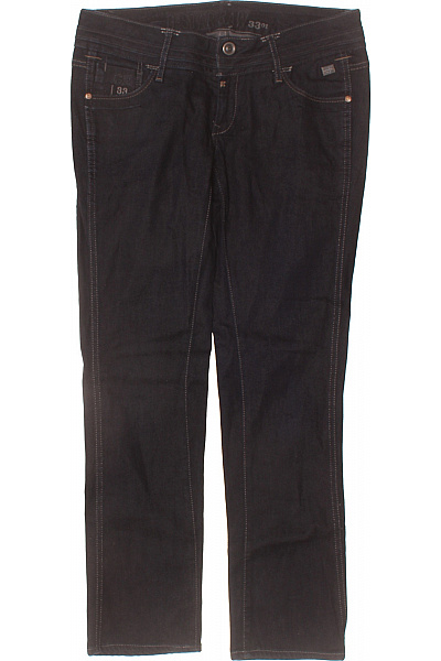 G-Star Dámské Tmavé Džíny Rovné Kapsy Klasické Strečové Velikost 33