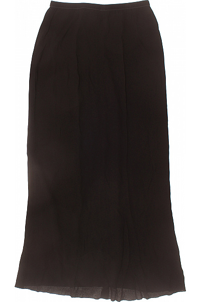 APART Dámská černá dlouhá splývavá sukně elegantní rovná Velikost 38 | APART | obrázek 3