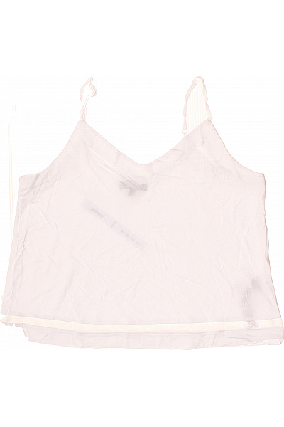 Donna Karan dámské bílé viskózové pyžamo šortky Velikost L | Donna Karan | obrázek 4