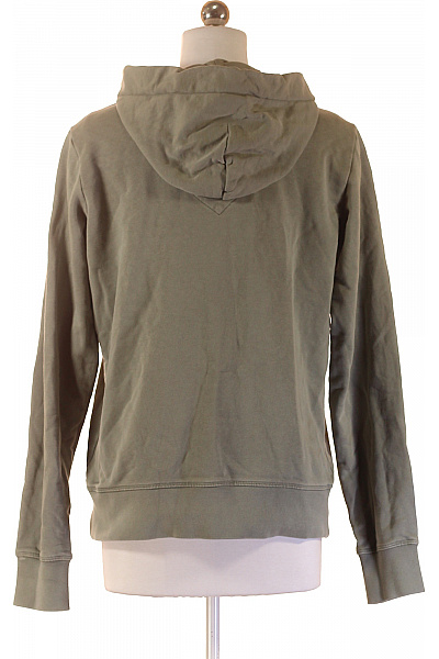 canada goose Dámská khaki mikina s kapucí přes hlavu klokaní kapsou jednobarevná Vel. s | canada goose | obrázek 3