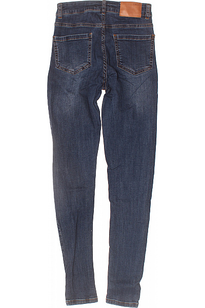 Oasis Dámské bavlněné modré strečové skinny džíny s kapsami Vel. 6 | Oasis | obrázek 2