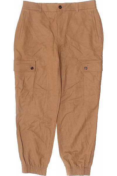 DRYKORN Pánské Hnědé Cargo Kalhoty Volnočasové Jogger S Kapsami Vel. 31/34