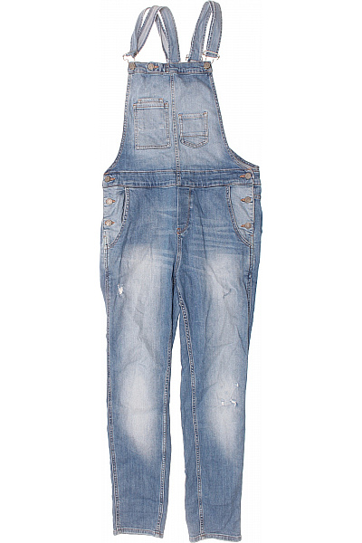 Esprit Dámské Modré Laclové Džíny Seprané S Kapsami A Dírami Vel. 34