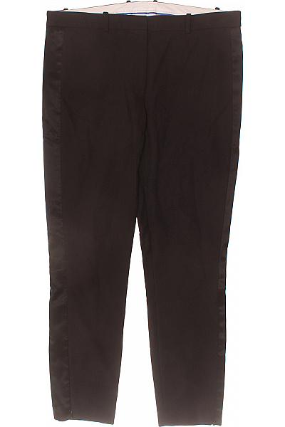 J.Lindeberg Dámské černé oblekové bavlněné kalhoty elegantní rovné s lampasem Vel. 44 | J.Lindeberg | obrázek 2