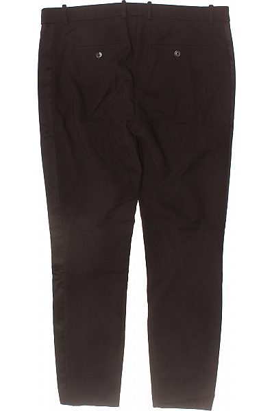 J.Lindeberg Dámské černé oblekové bavlněné kalhoty elegantní rovné s lampasem Vel. 44 | J.Lindeberg | obrázek 3