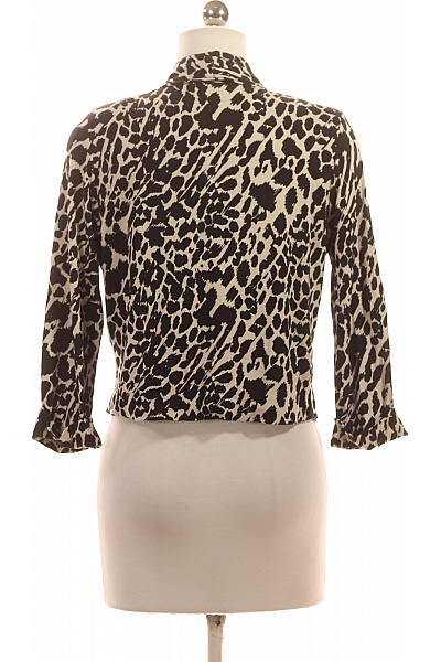 Marks & Spencer Dámské bolerko černo-bílé zvířecí potisk elegantní Vel. 12 | Marks & Spencer | obrázek 3