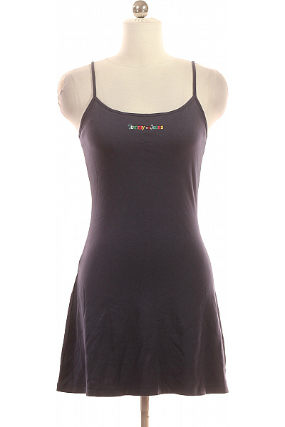 TOMMY HILFIGER Tílkové šaty mini tmavé jednoduché na ramínka volnočasové Velikost S | TOMMY HILFIGER | obrázek 2