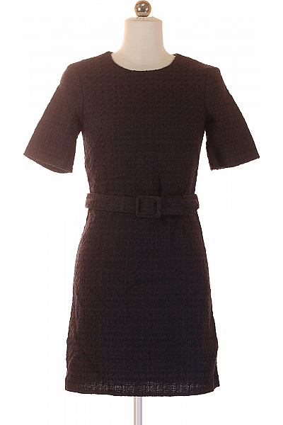 Other Stories Dámské šaty s krátkým rukávem a páskem retro bavlněné Velikost 32 | Other Stories | obrázek 2