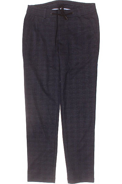 Bugatti Pánské Tmavě šedé Sportovní Volnočasové Kalhoty Rovné Na Gumu Vel. 42