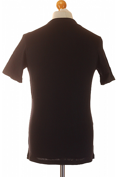 Hugo Boss Bavlněné černé tričko s krátkým rukávem a nápisem basic Velikost m | Hugo Boss | obrázek 2