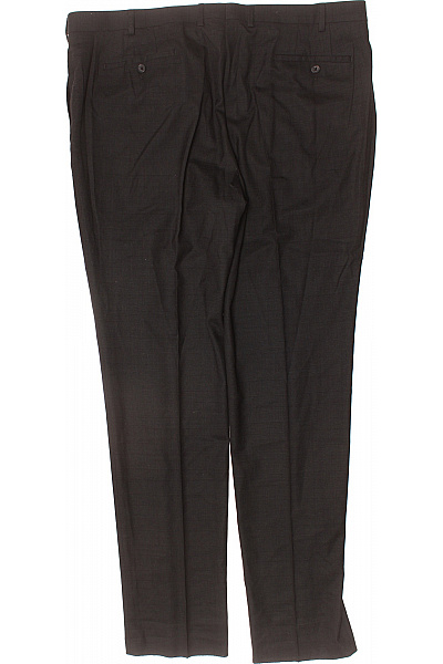 John Varvatos Pánské tmavě hnědé společenské oblekové kalhoty rovné Velikost XL | John Varvatos | obrázek 2