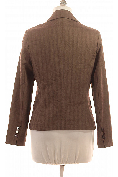 Peppercorn Hnědý blejzr vypasované pruhované business elegantní sako Vel. 38 | Peppercorn | obrázek 2