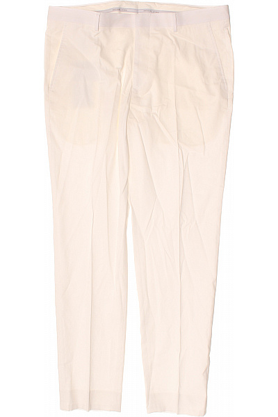 MICHAEL KORS Chino kalhoty volnočasové elegantní rovné bílé s kapsami Velikost 52 | MICHAEL KORS | obrázek 2