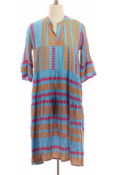 miss goodlife Dámské letní šaty boho volné s potiskem Vel. l | miss goodlife | obrázek 2