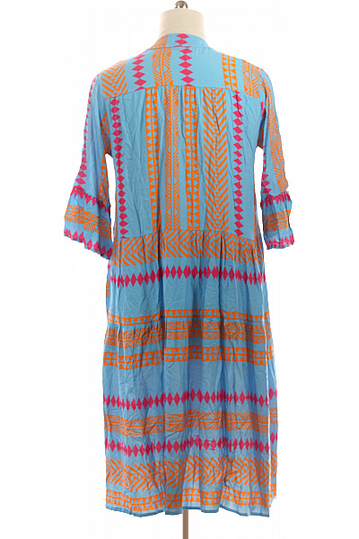 miss goodlife Dámské letní šaty boho volné s potiskem Vel. l | miss goodlife | obrázek 3