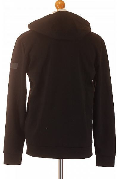 JOOP! Pánská černá polyesterová mikina s kapucí a dlouhým rukávem na zip Vel. m | JOOP! | obrázek 3