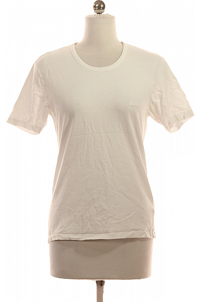 Hugo Boss Dámské bílé tričko basic s krátkým rukávem a kulatým výstřihem Velikost S | Hugo Boss | obrázek 2