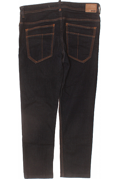 DRYKORN Dámské tmavé džíny rovné kapsy prošití oranžové klasické Vel. 33/34 | DRYKORN | obrázek 2