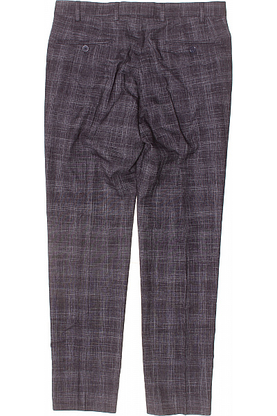 Pánské Chino Kalhoty Modré Vel. 48 | Unimoda | obrázek 3