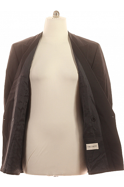 Carl Gross Dámský vlněný dvouřadý blejzr černý elegantní business Velikost XL | Carl Gross | obrázek 3