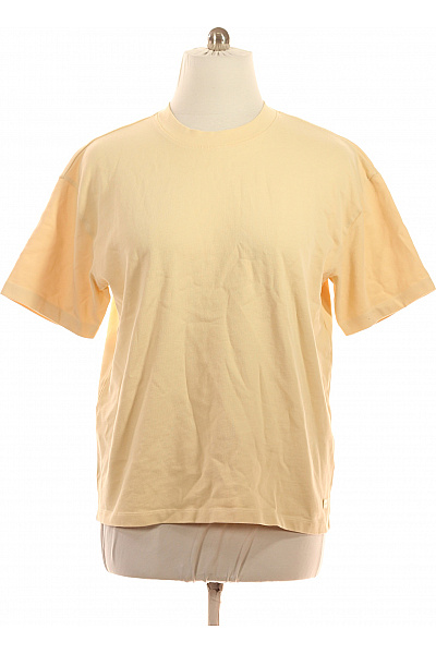 Hugo Boss Pánské tričko žluté basic s krátkým rukávem a kulatým výstřihem Vel. m | Hugo Boss | obrázek 2