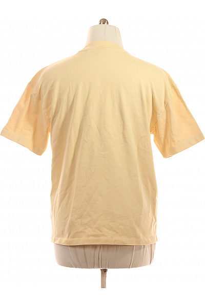 Hugo Boss Pánské tričko žluté basic s krátkým rukávem a kulatým výstřihem Vel. m | Hugo Boss | obrázek 3