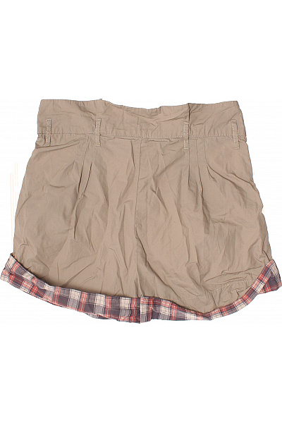 Pepe Jeans Dámské bavlněné kraťasy volnočasové béžové kárované s kapsami Velikost 26 | Pepe Jeans | obrázek 3