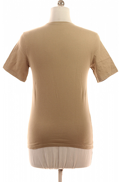 Hugo Boss béžové tričko s krátkým rukávem a nápisem basic Velikost m | Hugo Boss | obrázek 3