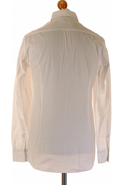 Hugo Boss Pánská Bílá Košile Dlouhý Rukáv Elegantní Business Slim Fit Vel. 40 | Hugo Boss | obrázek 3