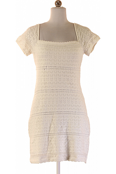 Hollister Dámské bílé krajkové letní šaty Velikost m | Hollister | obrázek 2