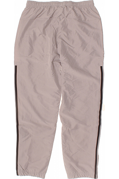 ADIDAS Polyesterové sportovní tepláky s pruhy na boku s gumou v pase Velikost M | ADIDAS | obrázek 2