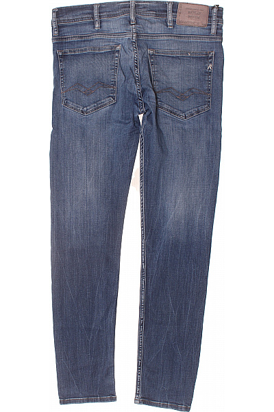 REPLAY modré rovné džíny strečové klasické Velikost 31 | REPLAY | obrázek 2