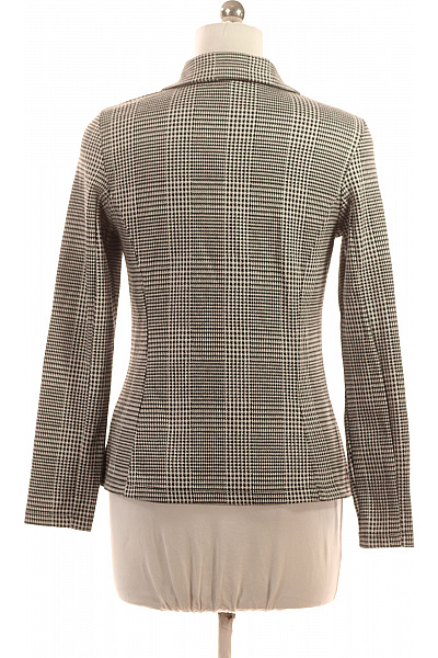 Street One Dámský vypasovaný blejzr černobílý kostkované elegantní business Vel. 38 | Street One | obrázek 3